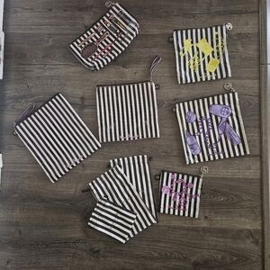 Set of Henri Bendel cosmetic/storage bags